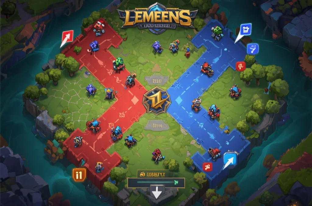 英雄联盟游戏地图战略分析